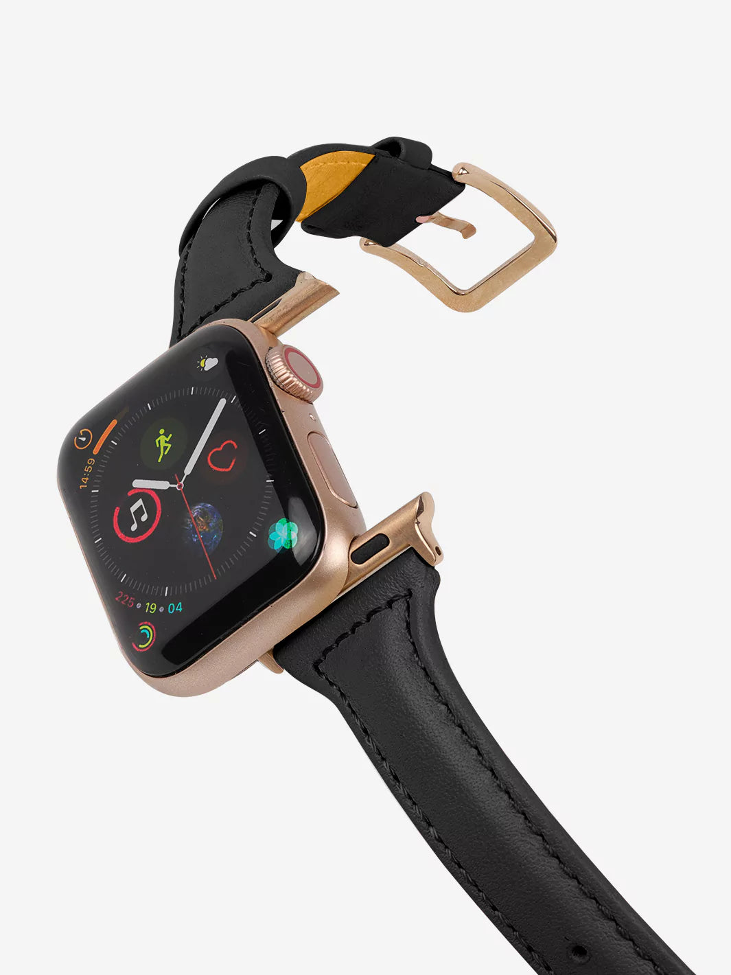 Leather Band for Apple Watch - Black