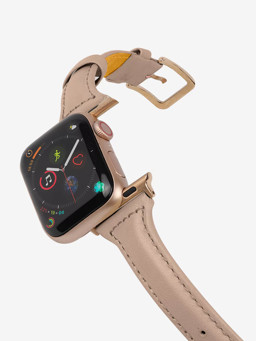 Leather Band for Apple Watch - Blush