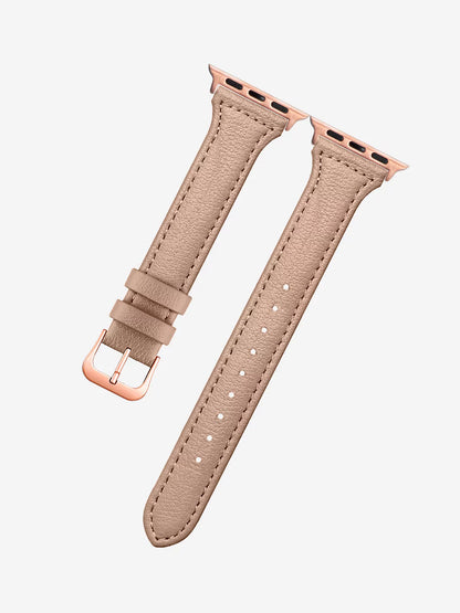 Leather Band for Apple Watch - Blush