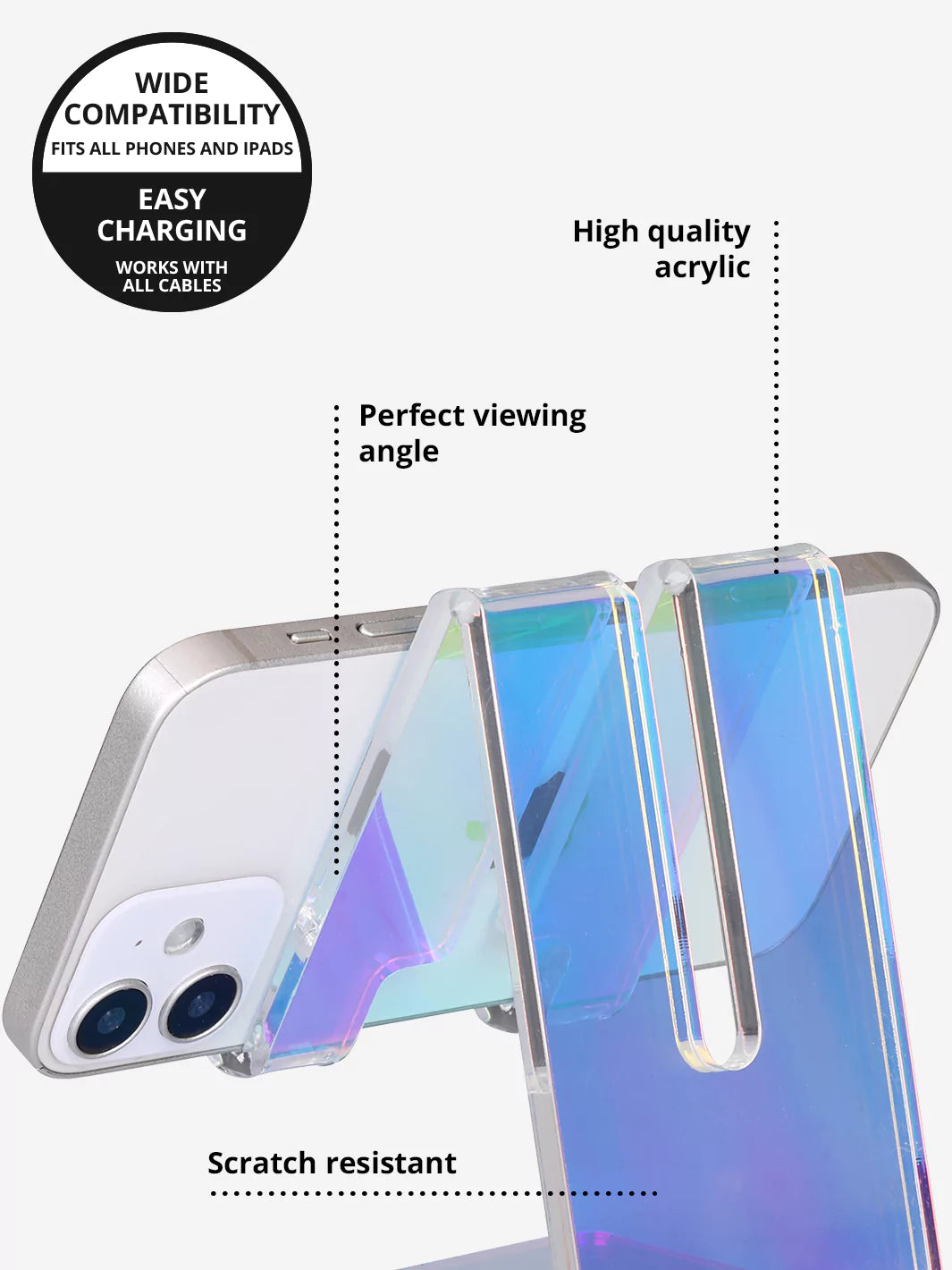 Holographic Phone & Tablet Stand