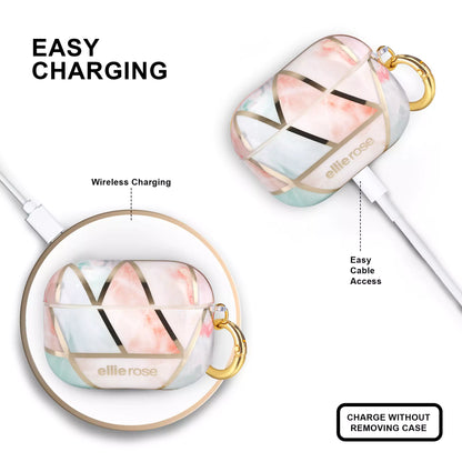 Peachy Green Airpods Pro Case