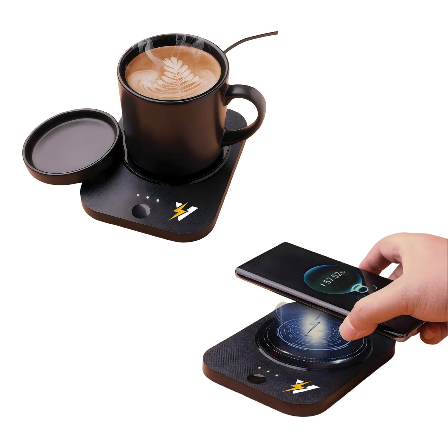 Sip & Charge 2-in-1 Wireless Charger & Mug Warmer